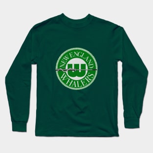 Iconic New England Whalers WHA Hockey Long Sleeve T-Shirt